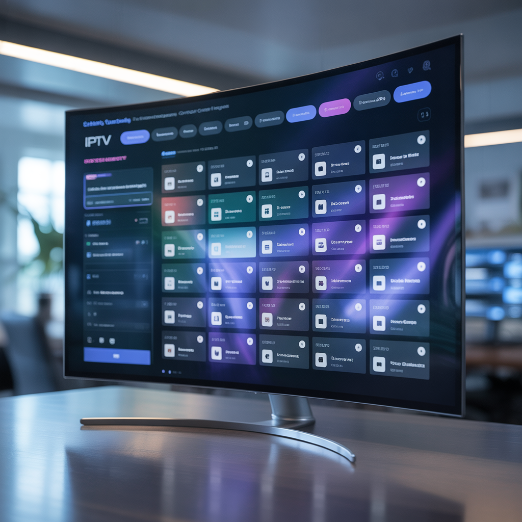 iptv subscription dashboard