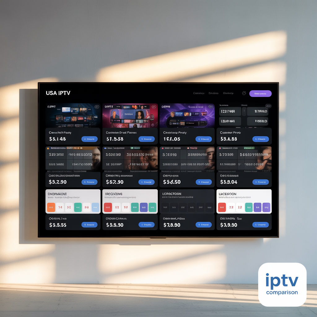 Best IPTV Plan Comparison USA: Find the Perfect Streaming Option